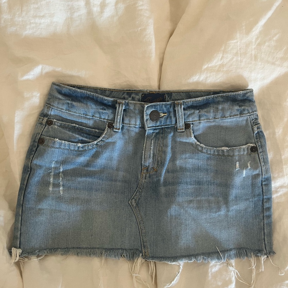 Vintage Aeropostale Denim Micro Mini Skirt